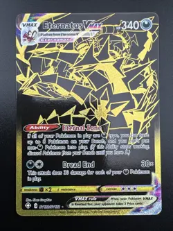 Eternatus VMAX SV122/SV122 Pokemon Sword & Shield Shining Fates Gold Secret Rare - Image 3