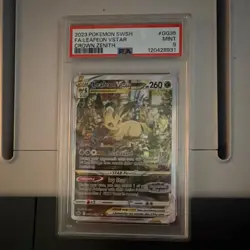 Pokemon Leafeon VSTAR GG35 Crown Zenith Ultra Rare Holo PSA 9 - Image 1