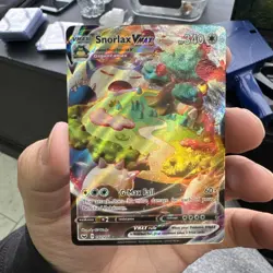 Pokemon Snorlax VMAX 142/202 Swsh01: Sword & Shield Ultra Rare Full Art Holo TCG - Image 3