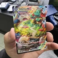 Pokemon Snorlax VMAX 142/202 Swsh01: Sword & Shield Ultra Rare Full Art Holo TCG - Image 4