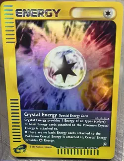 Pokemon TCG Crystal Energy 146/147 Holo - Image 1