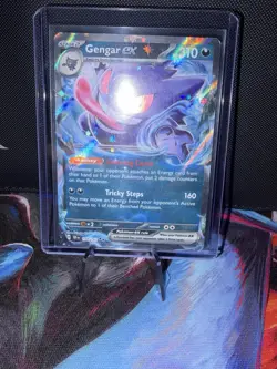 Gengar EX 104/162 Temporal Forces Ultra Rare Pokemon 2024 - LP - Image 1