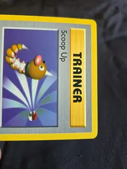 Pokemon Base Set 1st Edition Shadowless Scoop Up 78/102 Rare 1999 LP - Image 2