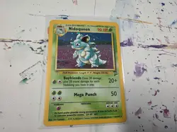 Pokemon TCG Nidoqueen 12/130 Base Set 2 Holo LP - Image 1