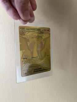 Gold Mega Charizard EX 130/094 - Pokemon Phantasmal Flames NM TO MINT - Image 5