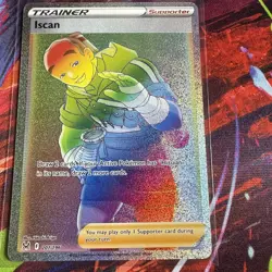 Iscan 207/196 Full Art Rainbow Secret Rare Pokemon 2022 Lost Origin Full Art NM - Image 1