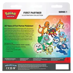 LOT (5) NEW Pokemon TCG First Partner Illustration Collection Series *IN HAND * - Image 4