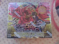 Yugioh Crossroads of Chaos Booster Box 2008 Factory Sealed - Image 1