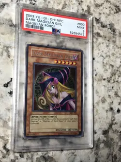 🔥2003 YU-GI-OH! MFC Dark Magician Girl Magician Force #000 PSA 9 Fresh Graded🔥 - Image 2