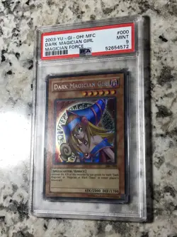 🔥2003 YU-GI-OH! MFC Dark Magician Girl Magician Force #000 PSA 9 Fresh Graded🔥 - Image 3