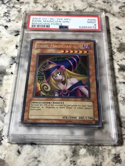 🔥2003 YU-GI-OH! MFC Dark Magician Girl Magician Force #000 PSA 9 Fresh Graded🔥 - Image 4