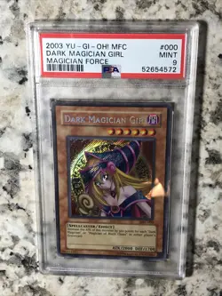 🔥2003 YU-GI-OH! MFC Dark Magician Girl Magician Force #000 PSA 9 Fresh Graded🔥 - Image 5
