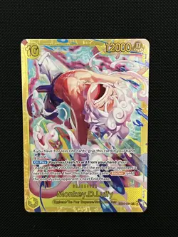 Monkey D. Luffy OP15 EB04-061 SEC ONE PIECE Card Game PRERELEASE🔥🔥 ENGLISH NM - Image 1
