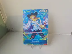 Cavendish OP10-045 Rare Alt Art One Piece TCG English Royal Blood - Image 1