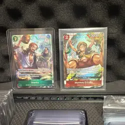 OP14-027 Alt Art R The Azure Sea's Seven English OP06-013 Wings of the Captain - Image 1