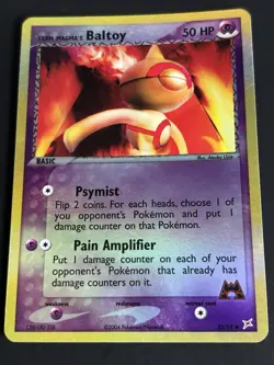 Pokemon TCG Team Magma's Baltoy 32/95 Team Magma vs Team Aqua Reverse Holo Unco… - Image 1
