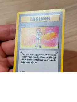 Pokemon Lass 75/102 Base Set Rare 1st Edition Heavily Played - Image 3