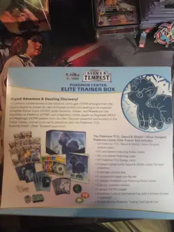 2022 Pokemon Center Exclusive Elite Trainer Box: Sword & Shield Silver Tempest - Image 3