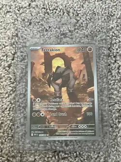 Pokemon TCG - Terrakion - 135/086 - Illustration Rare - SV: White Flare English - Image 1