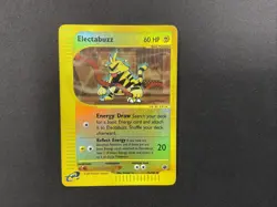 Pokemon TCG Electabuzz 76/165 Uncommon Reverse Holo Expedition - Image 1