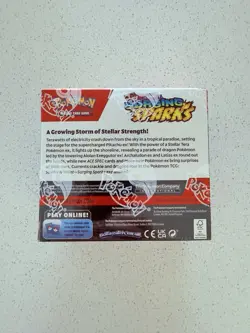 Pokemon TCG Scarlet & Violet Surging Sparks Booster Box English Pikachu NEW SEAL - Image 3