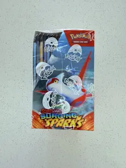 Pokemon TCG Scarlet & Violet Surging Sparks Booster Box English Pikachu NEW SEAL - Image 4