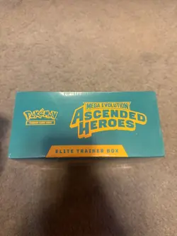 Pokemon TCG Ascended Heroes ETB Elite Trainer Box Brand New Tear in Seal ✅ - Image 3