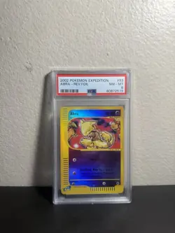 2002 Expedition Abra Rev Foil #93 PSA 8 - Image 1
