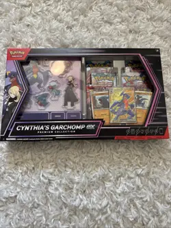 Pokemon TCG Cynthia's Garchomp ex Premium Collection Box Sealed New - Image 1
