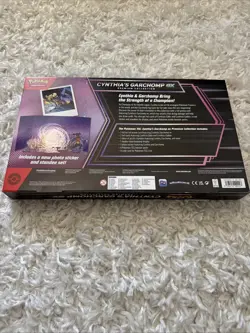 Pokemon TCG Cynthia's Garchomp ex Premium Collection Box Sealed New - Image 3