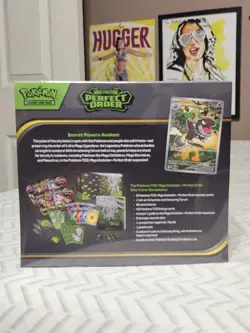 Pokemon Mega Evolution Perfect Order Elite Trainer Box ETB Tear In Plastic - Image 3