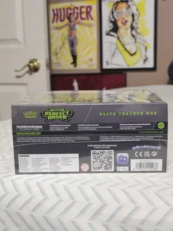 Pokemon Mega Evolution Perfect Order Elite Trainer Box ETB Tear In Plastic - Image 5