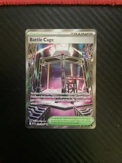 Battle Cage 116/094 Mega Evolution Phantasmal Flames Pokemon TCG - NM - Image 1