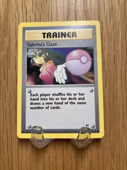 Pokemon TCG Sabrina's Gaze Gym Heroes 125/132 Regular NM - Image 1