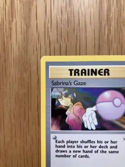 Pokemon TCG Sabrina's Gaze Gym Heroes 125/132 Regular NM - Image 5