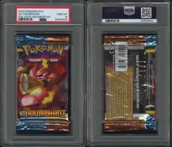 POP 3 POKEMON HS TRIUMPHANT BOOSTER PACK MAGMORTAR PSA 10 Heartgold Soulsilver - Image 3