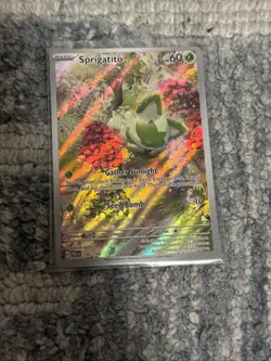 2023 Pokemon Scarlet & Violet Paldea Evolved #196/193 Sprigatito - Image 1