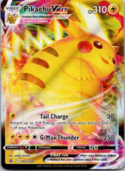 Pikachu VMAX SWSH286 Holo P Sword & Shield Promo Pokemon NM - Image 1