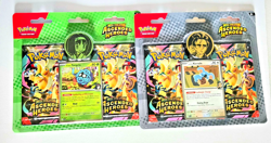 2 Pokemon TCG Ascended Heroes Erika and Larry Blister - SEALED - NEW - Image 2