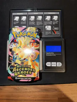 Extremely Heavy Pokemon Ascended Heroes Booster Pack (22.76) Potential God Pack! - Image 2