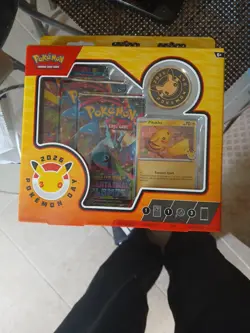 Pokemon TCG 2026 Pokemon Day Box Pikachu Promo + 3 Booster Packs Sealed - Image 1