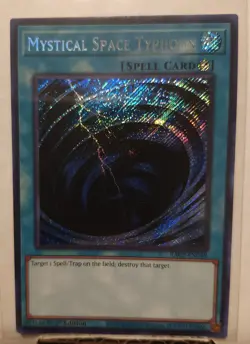 Mystical Space Typhoon RA02-EN048 (Secret Rare) 1st Ed - NM - Yu-Gi-Oh! - Image 1