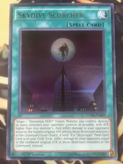 Yugioh: Skydive Scorcher - DUSA-EN029 - UItra Rare - 1st Edition - LP - Image 1