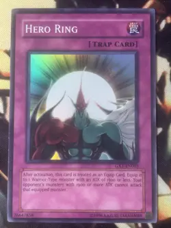 Yugioh: Hero Ring - GX1-EN003 - Super Rare - Unlimited - NM - Image 1