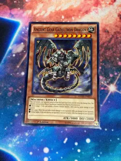 Ancient Gear Gadjiltron Dragon SDGR-EN013 1st Edition LP/NM - Image 1