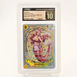 CGC 10 PRESTINE Shirahoshi EB01-057 ALT ART SP ENG One Piece - Image 2