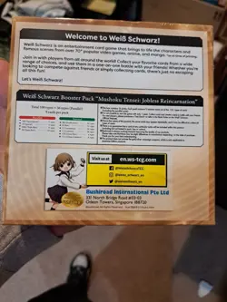 Weiss Schwarz - Mushoku Tensei: Jobless Reincarnation Booster Box - 1ST EDITION! 8885009406570 - Image 2