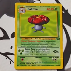 Pokemon Raflesia(vileplume) 31/64 Jungle FRENCH Stage 2 80HP Wizards TCG Card - Image 1