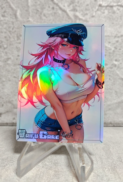 Poison Trading Card Waifu Goddess Story Anime Girl holo Karte Manga Full Art - Image 1
