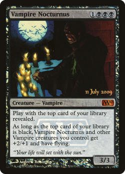 Vampire Nocturnus #118 (Foil) (MP) Prerelease Cards PRE Magic MTG - Image 1